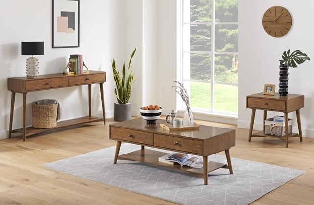 Martin Svensson Mid-Century Modern Brown End Table-1