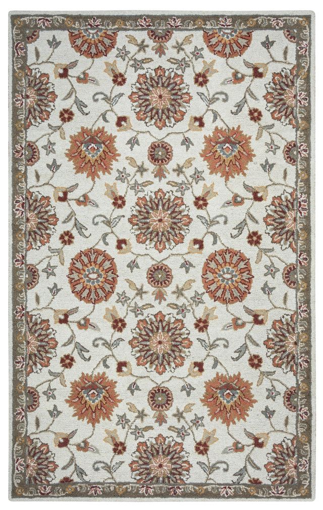 Rizzy Home Ashlyn Orange 2'6" x 8' Runner Rug-0