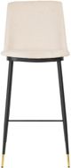 TOV Furniture Evora Cream Set of 2 Velvet Counter Stool-1