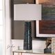 Uttermost Chamila Teal Glazed Table Lamp-2