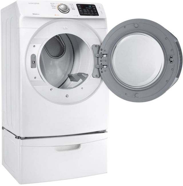 Samsung 5400 Series 7.5 Cu. Ft. White Front Load Electric Dryer-4
