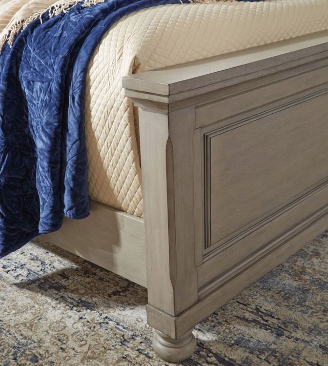 Signature Design by Ashley® Lettner Light Gray Queen Sleigh Bed-2