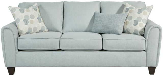 Fusion Furniture Jonah Foam Gray Sofa-0