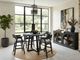 Sunny Designs™ Wren Gray/Umbra Black Counter Stool-1