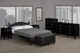 Titus Furniture Dark Espresso 54" Full Platform Bed-1
