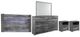 Signature Design by Ashley® Baystorm 5-Piece Gray Twin Panel Headboard Bedroom Set-0