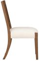 Flexsteel® Lincoln 2-Piece Beige/Walnut Upholstered Dining Side Chairs-5
