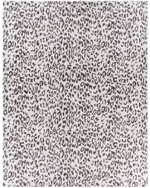Surya Eagean Charcoal/Off-White 4'x6' Area Rug-0
