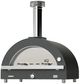 XO 40" Black Countertop Natural Gas and Wood Pizza Oven-0