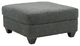 Albany Industries Haven Gunmetal Ottoman-0