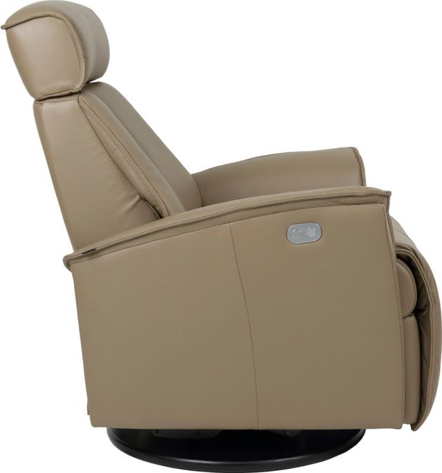Fjords® Relax Venice Nougat Large Dual Motion Swivel Recliner-3