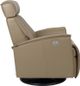 Fjords® Relax Venice Nougat Large Dual Motion Swivel Recliner-3