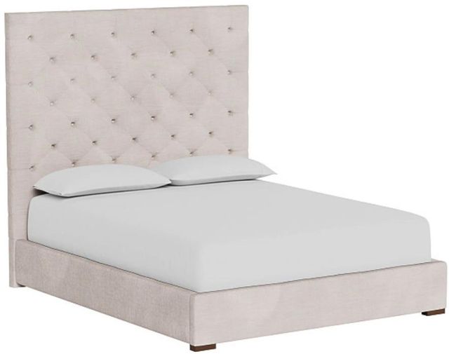 Universal Explore Home™ Customizable Modern Brando Upholstered Panel Bed-0