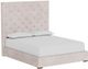 Universal Explore Home™ Customizable Modern Brando Upholstered Panel Bed-0