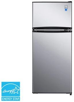 Avanti® 19" 4.5 Cu. Ft. Stainless Steel Compact Top Freezer Refrigerator