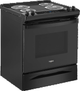 Whirlpool® 30" Black Freestanding Electric Range with Frozen Bake™ Technology-2