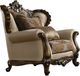 ACME Furniture Latisha Antique Oak/Tan Chair-0