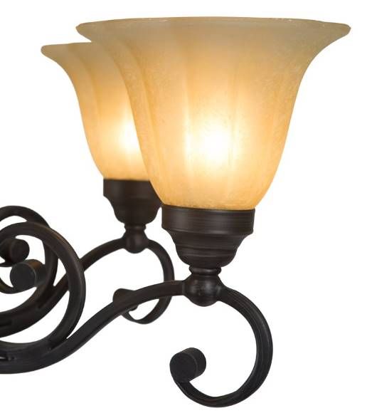 YHD Florence Sierra Slate 6-Light Chandelier-2