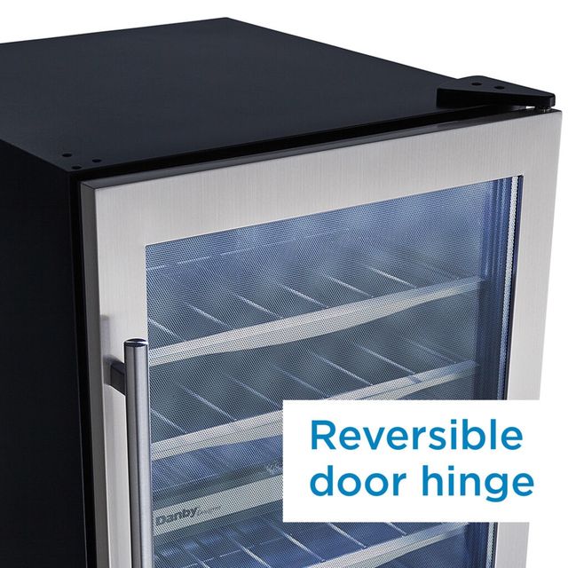 Danby® Designer 4.0 Cu. Ft. Stainless Steel Wine Cooler-3
