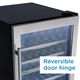 Danby® Designer 4.0 Cu. Ft. Stainless Steel Wine Cooler-3