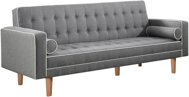 Coaster® Lassen Grey/White Sofa Bed-0