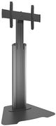 Chief® Silver Medium Fusion™ Manual Height Adjustable Floor AV Stand-0