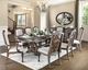 Furniture of America® Arcadia 9-Piece Rustic Natural Dining Table Set-1