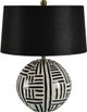 Renwil® Milka Cream & Black Table Lamp-1