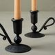Magnolia Home by Joanna Gaines Black Wright Taper Holder with Handle-2