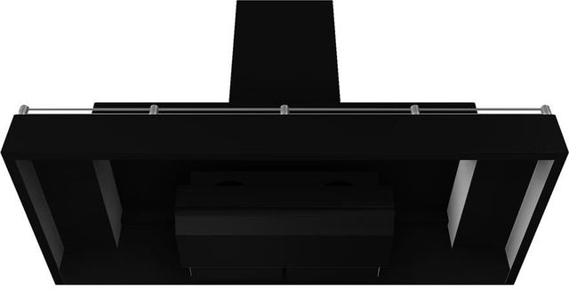 Vent-A-Hood® 48" Black Contemporary Wall Mount Range Hood-3