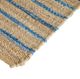 A & B Home Blue/Brown 8'x10' Rug with Shuttle Weave Durrie-3
