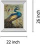 Classy Living Tiffany Hakimipour Peacock On Sage I Wall Art-2