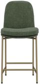 International Furniture Direct Seating Gold/Olive 39" Bar Stool-3