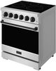 Thor Kitchen Gordon Ramsay Series 30" Stainless Steel Pro Style Electric Range with Precision Knob Control & Black Hardware-3