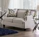 Furniture of America® Montecelio 2-Piece Light Gray/Navy Living Room Sitting Set-2