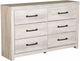 Signature Design by Ashley® Cambeck 2-Piece Whitewash King Panel Storage Bed Set-2