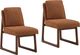 Dovetail Furniture Madelena 2-Piece Ginger Dining Chair Set-0