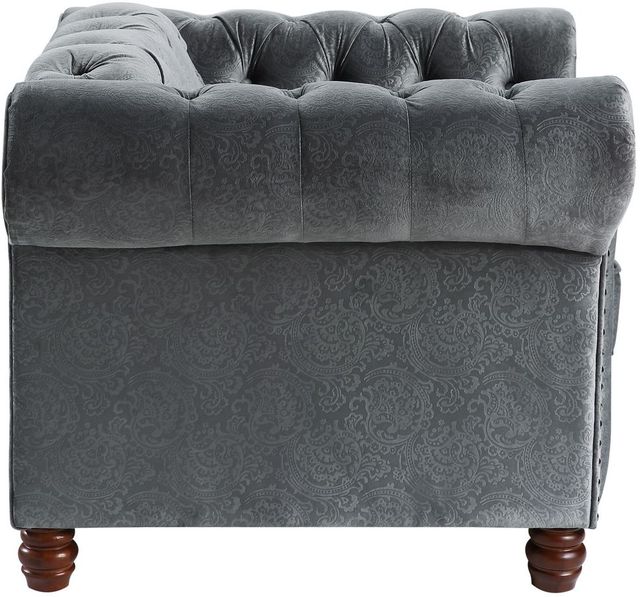 Mazin Furniture Welwyn Dark Gray Upholstered Accent Chair-2