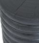 A & B Home Black Cylindrical Layered Accent Table-3