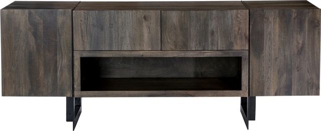 Moe's Home Collection Tiburon Natural Multi-Media Cabinet  -2
