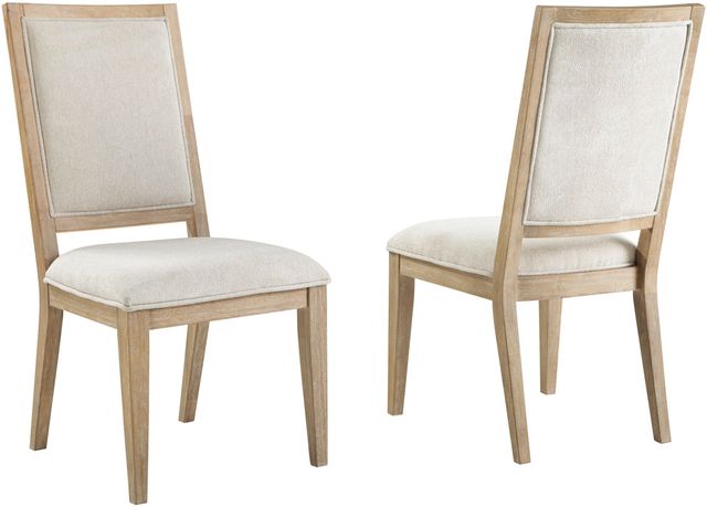 aspenhome® Modern Loft Beige/Modern Khaki Dining Side Chair-4
