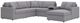 Signature Design by Ashley® Modmax 6-Piece Granite Right-Arm Facing Sectional and Chaise with Audio System-0
