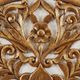 Olliix by Madison Park Gold Set of 3 Piece Gold Medallion 3D Design Canvas-4