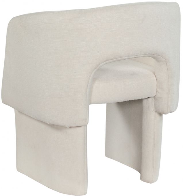 Meridian Furniture Emmet Cream Dining Arm Chair-3