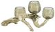 A & B Home Gold Multi Votive Holder-0