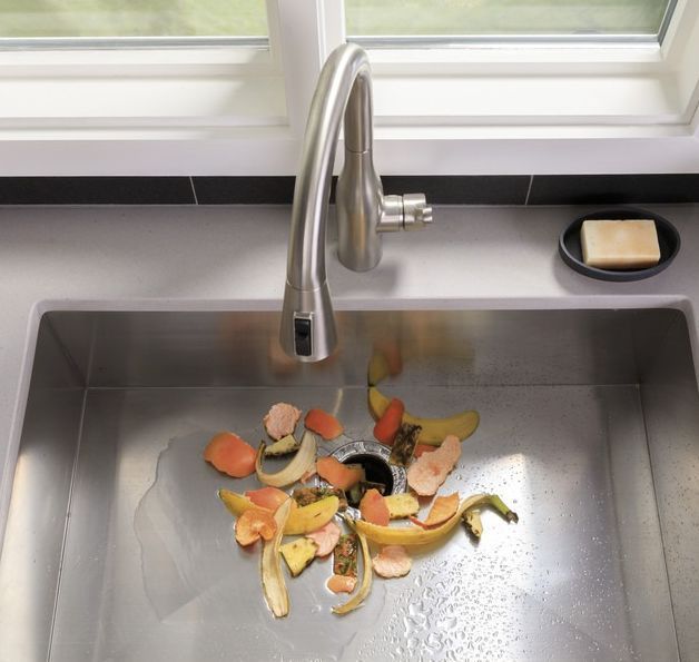 GE® Disposall® 3/4 HP Continuous Feed Non-Corded Black Garbage Disposal-3