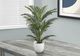 Monarch Specialties Inc. Green/White 28" Tall Artificial Potted Palm Tree-3