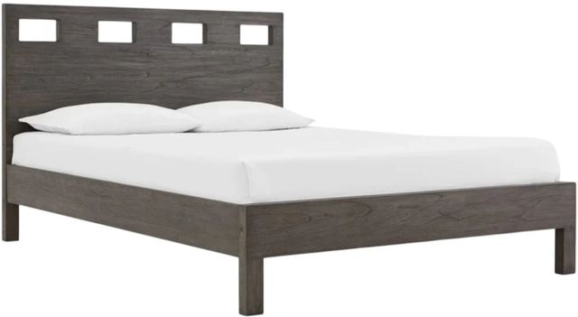 Modus Furniture Nevis Riva Sharkskin King Panel Bed-0