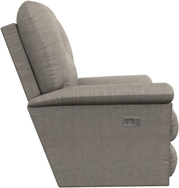 La-Z-Boy® Jasper Pewter Power Wall Recliner with Headrest and Lumbar-2