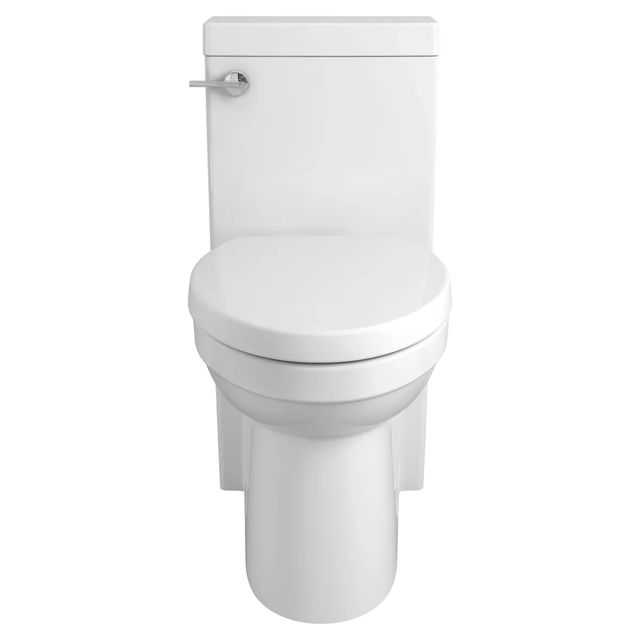 DXV Cossu® Canvas White One-Piece Chair Height Elongated Toilet with Seat-2